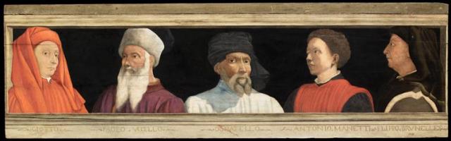 Giotto, Uccello, Donatello, Manetti, Brunelleschi. 1ere moitié 16e siècle