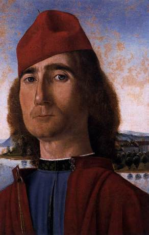 Portrait d'un inconnu avec un béret rouge, VITTORE Carpaccio